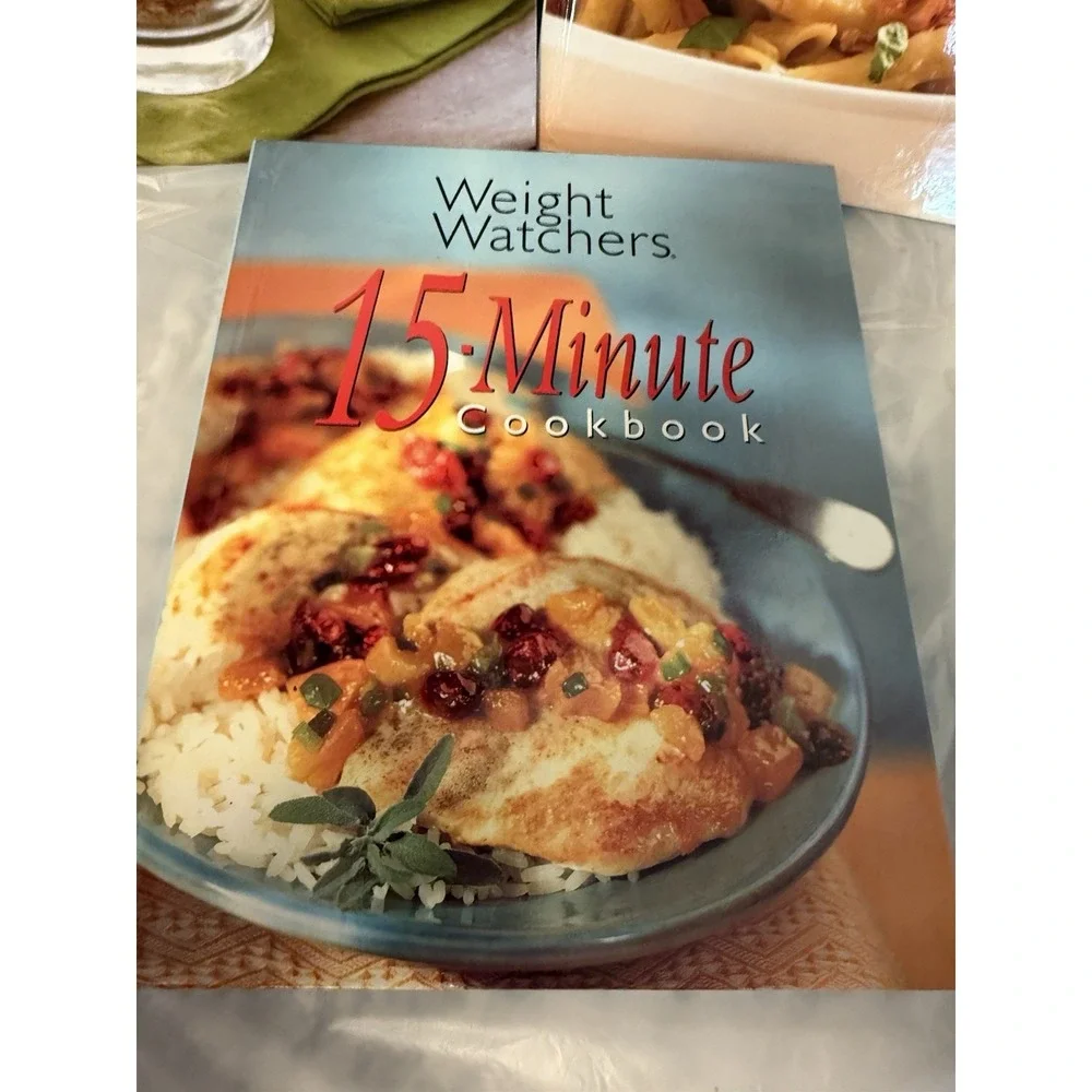 Lot of 3 Weight Watchers Cookbooks 15 Minute 5 Ingredient Annual Recipes 2011
